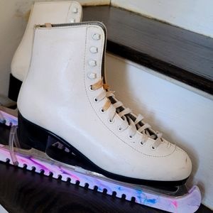 Woman skates